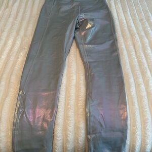ZYIA Iridescent Gray Leggings
